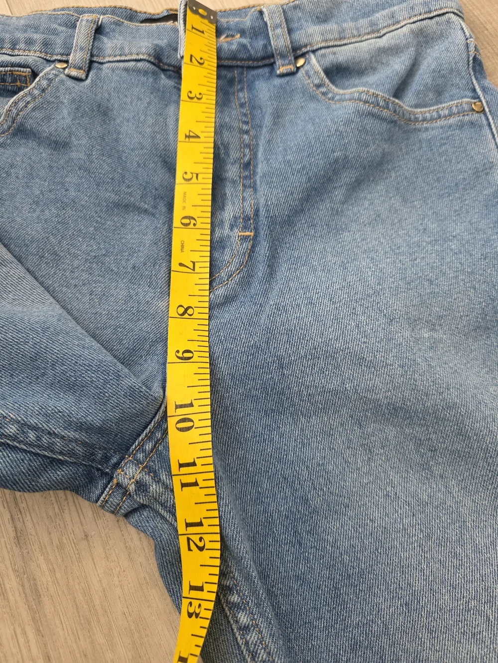 ME+EM Straight Leg Light Wash Jeans Women’s Size 26 - Picture 7 of 15